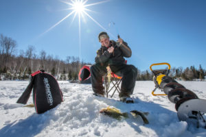 ice fishing
