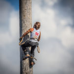 pole climbing