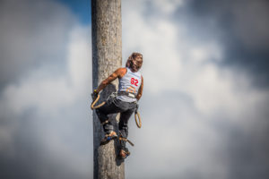 pole climbing