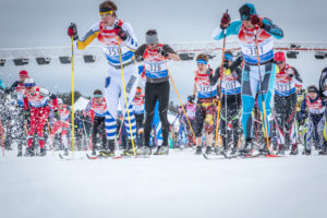 birkie skiing